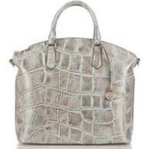 Large Duxbury Satchel Pewter Majorelle
